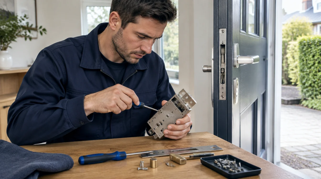 Slot repareren door een slotenmaker in Maarn